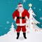 The Costume Center 7-Piece Red Duvetyne Economy Santa Claus Christmas Suit - Adult Size XXXL